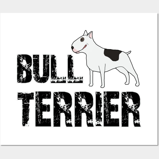 Bull Terrier 2 Wall Art by valentinahramov